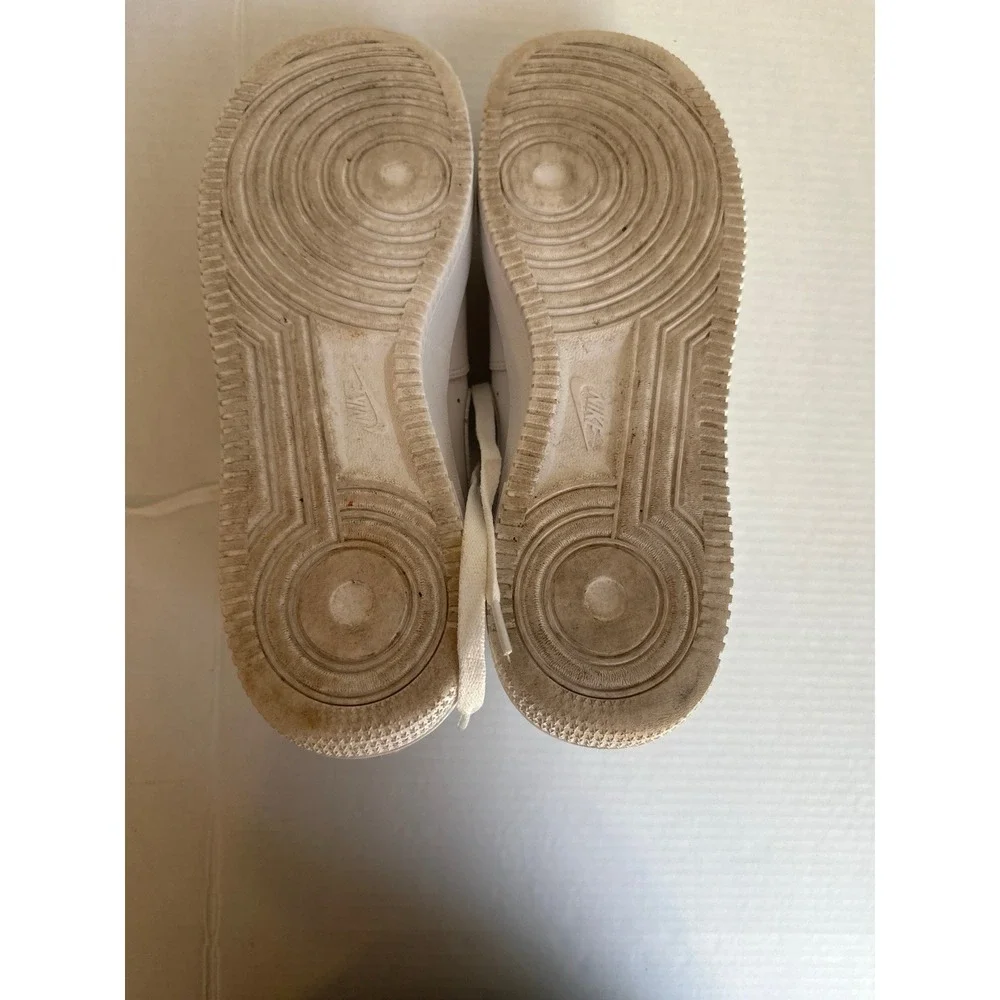 Nike Air Force 1 07 Low Triple White Mens Size 12.5 315122-111 Leather Sneakers⁠